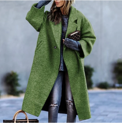 Long Women's Winter Jacket Warm
