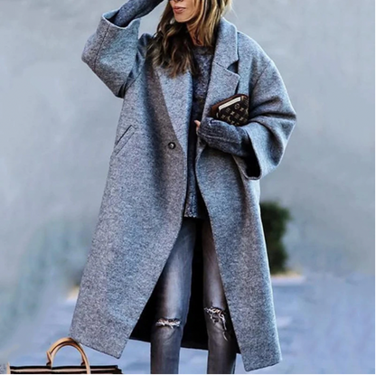 Long Women's Winter Jacket Warm