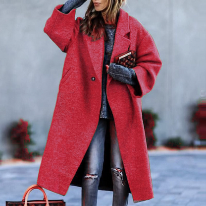 Long Women's Winter Jacket Warm