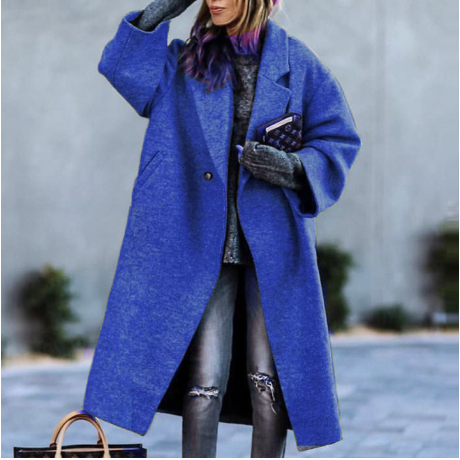 Long Women's Winter Jacket Warm