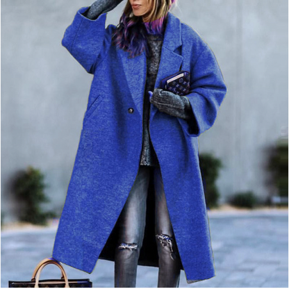 Long Women's Winter Jacket Warm