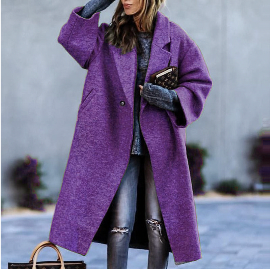 Long Women's Winter Jacket Warm