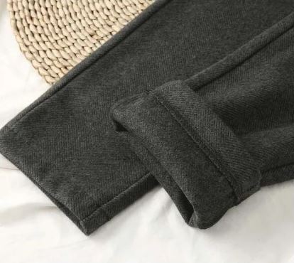 Warm Wool Dress Winter Trousers Women