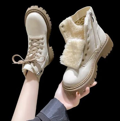 Weiche Lederstiefel Damen Elegant - IdealeKleiden