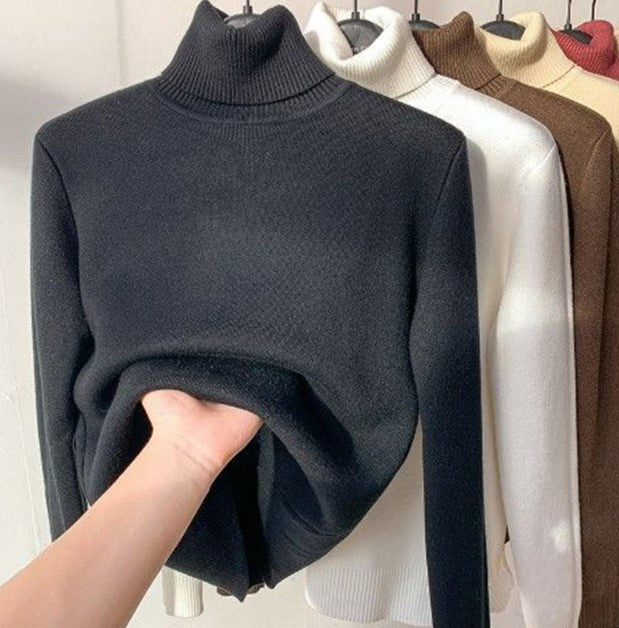 Alpaca Sweater Soft Warm Plus Size