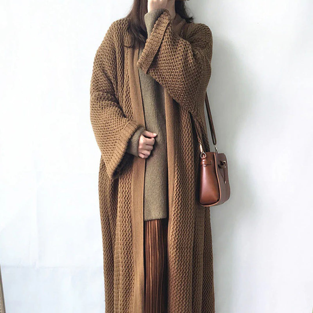 Women's Long Open Cardigan Trendy