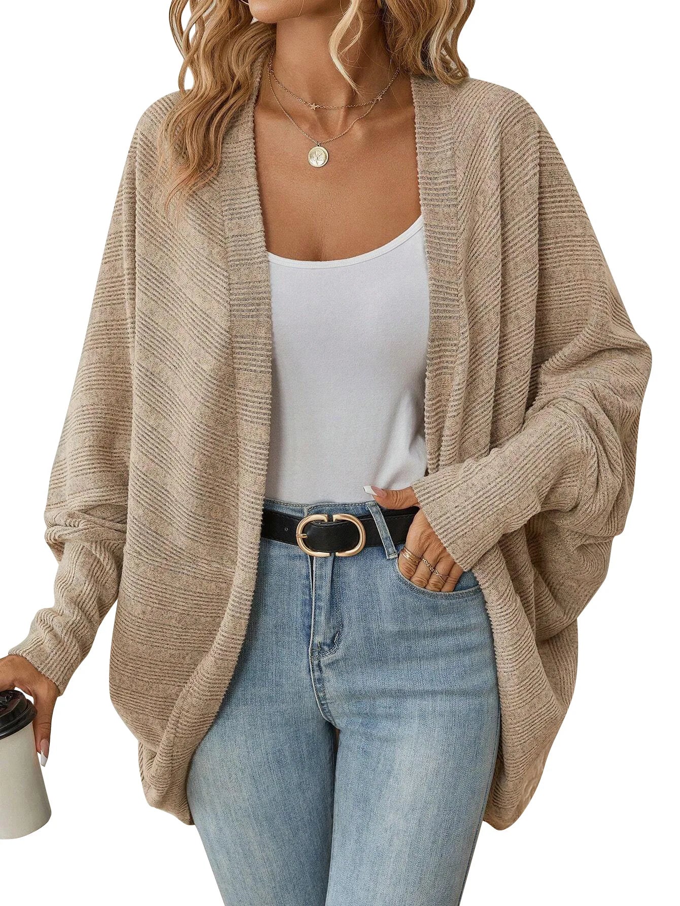 Women's Long Elegant Cardigan Autumn Winter