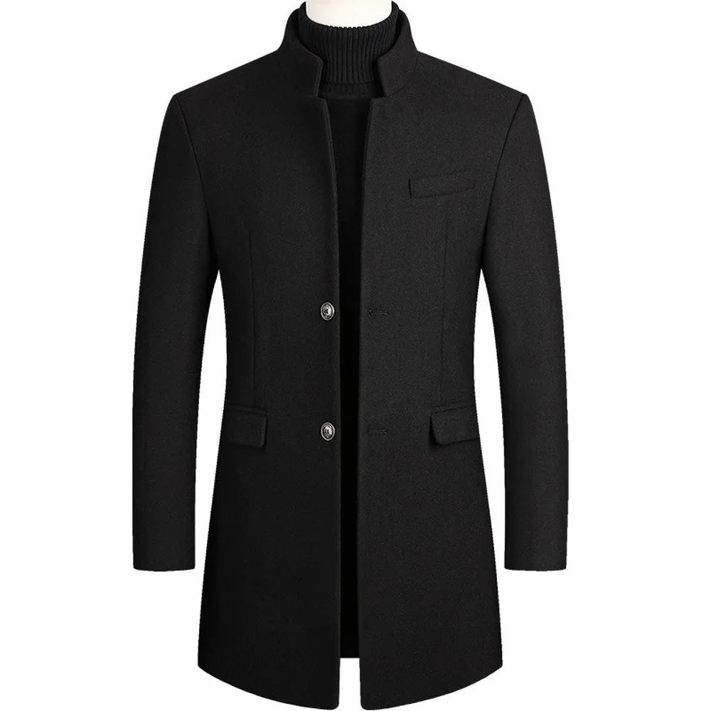 Slim-fit Women's Wool Jacket Elegant Design