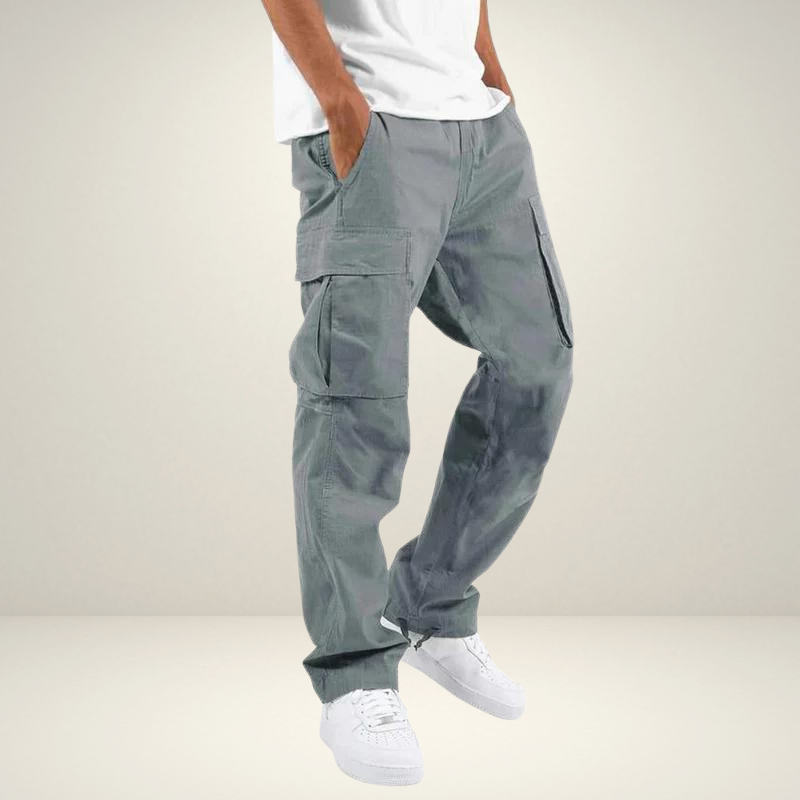 Men's Cotton Cargo Trousers Comfortable