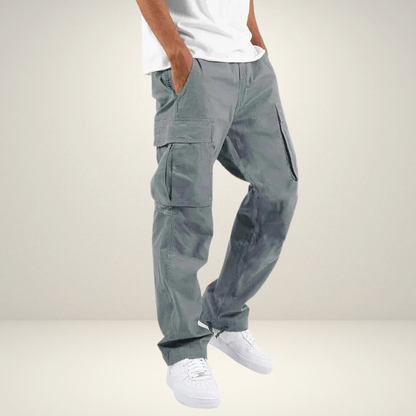 Men's Cotton Cargo Trousers Comfortable