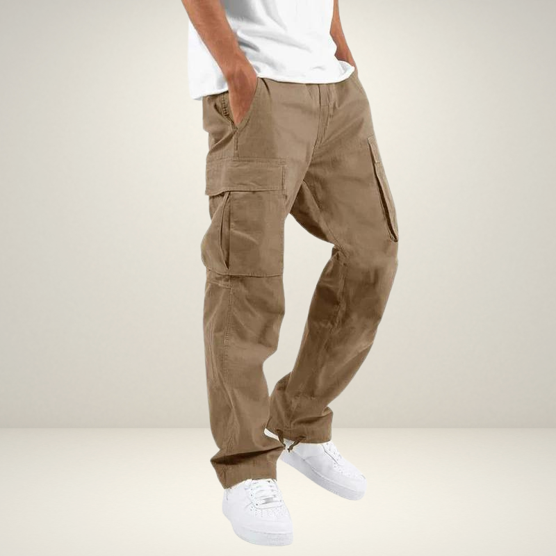 Men's Cotton Cargo Trousers Comfortable