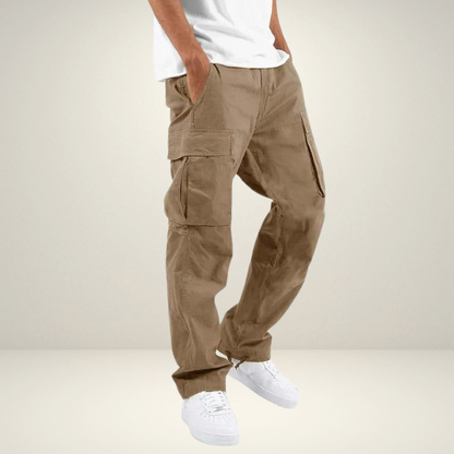 Men's Cotton Cargo Trousers Comfortable
