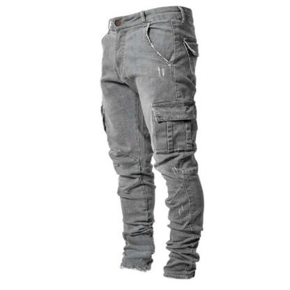 Men's Cargo Jeans Durable Comfortable