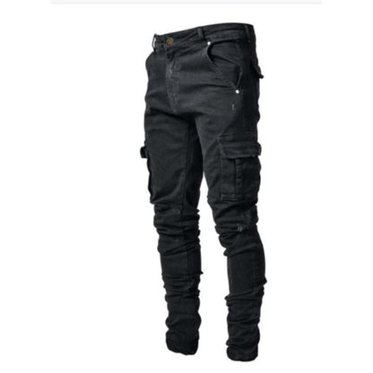 Men's Cargo Jeans Durable Comfortable