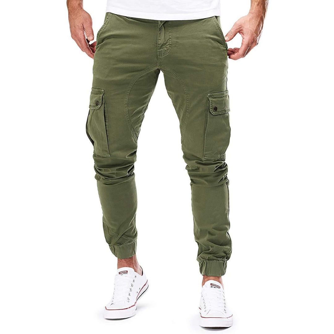 Men's Slim Fit Stretch Cargo Pants
