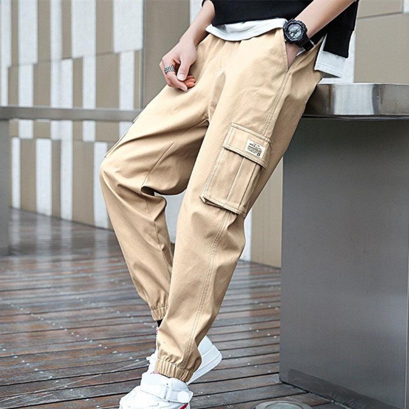 Comfortable Men's Cargo Jogger Pants Loose Fit