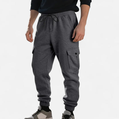 Comfortable Men's Cargo Pants with Drawstring