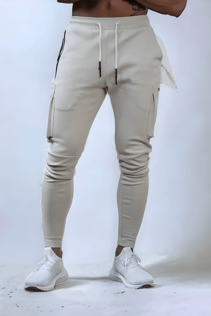 Comfortable Men's Cargo Jogger Sweatpants Sporty