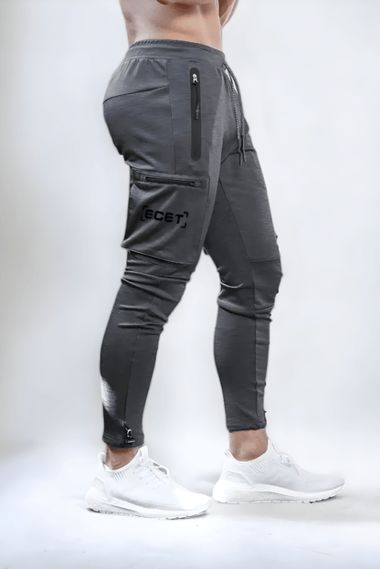 Comfortable Men's Cargo Jogger Sweatpants Sporty