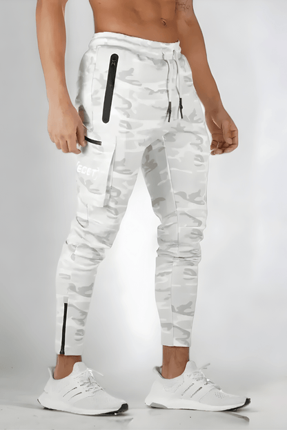 Comfortable Men's Cargo Jogger Sweatpants Sporty