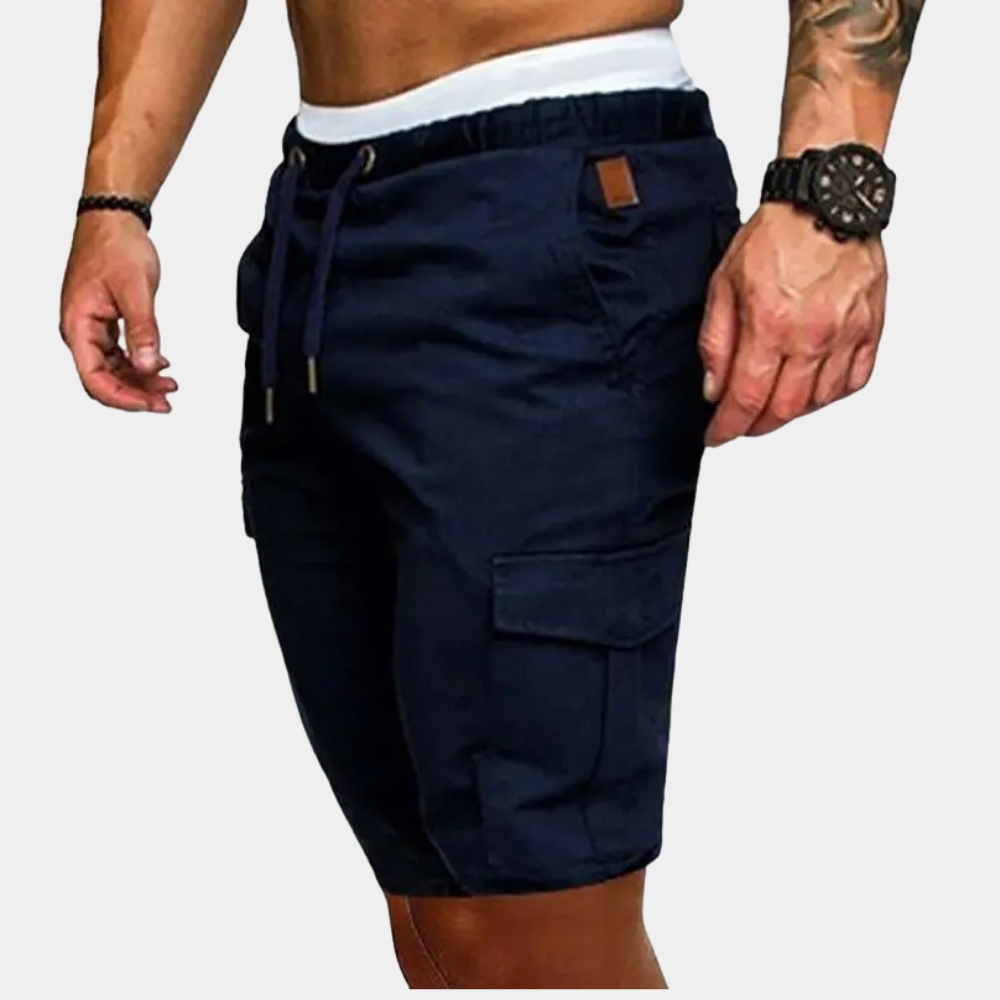 Men's Cargo Shorts Long Comfortable Summer