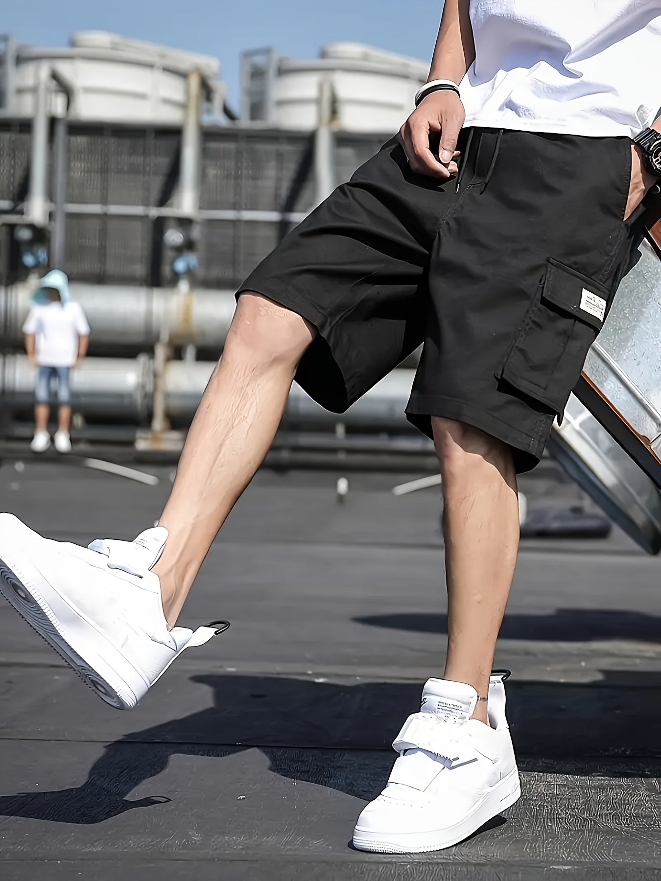 Men's Comfortable Loose Fit Drawstring Shorts