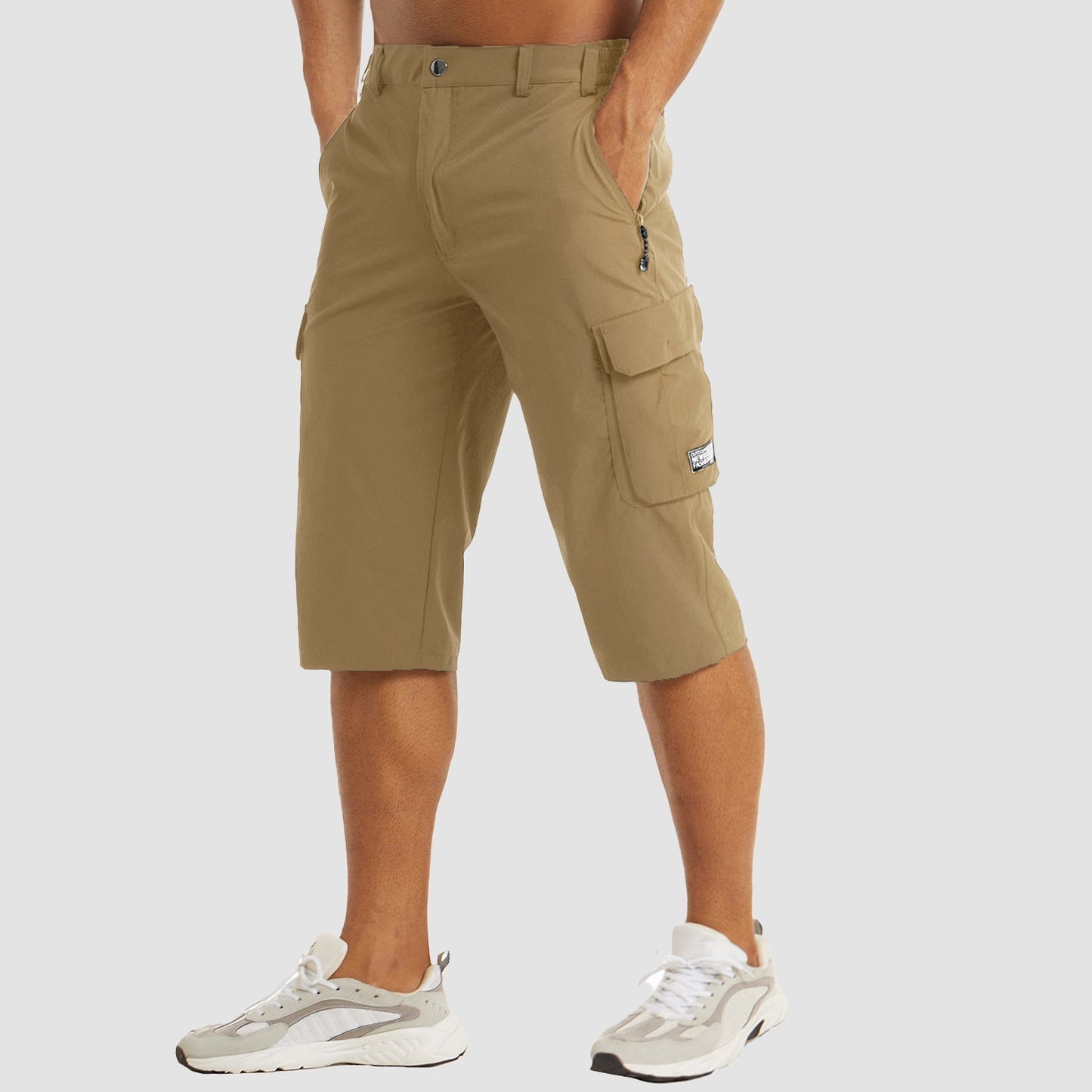 Bequeme Herren Cargo-Shorts Schnell Trocknend - IdealeKleiden