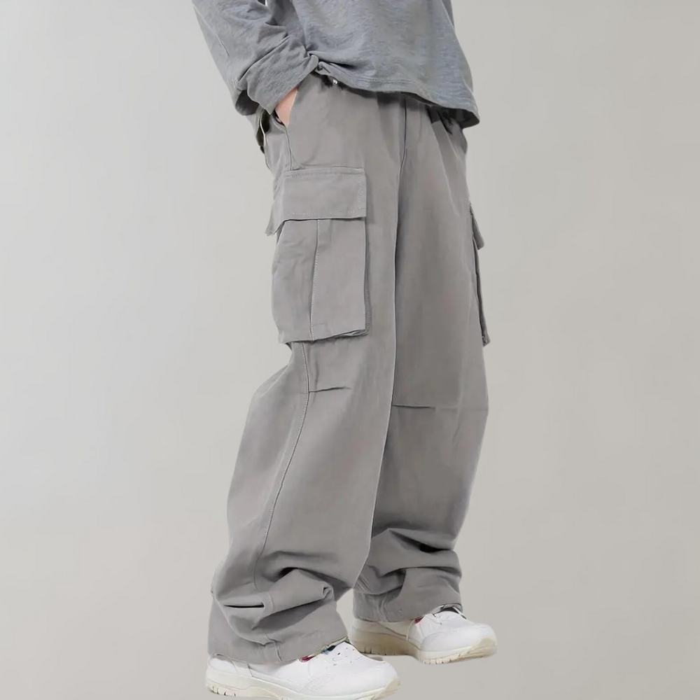 Men's Baggy Trousers Comfortable Loose Fit