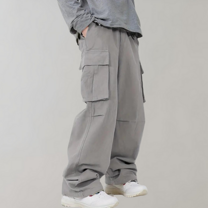 Men's Baggy Trousers Comfortable Loose Fit