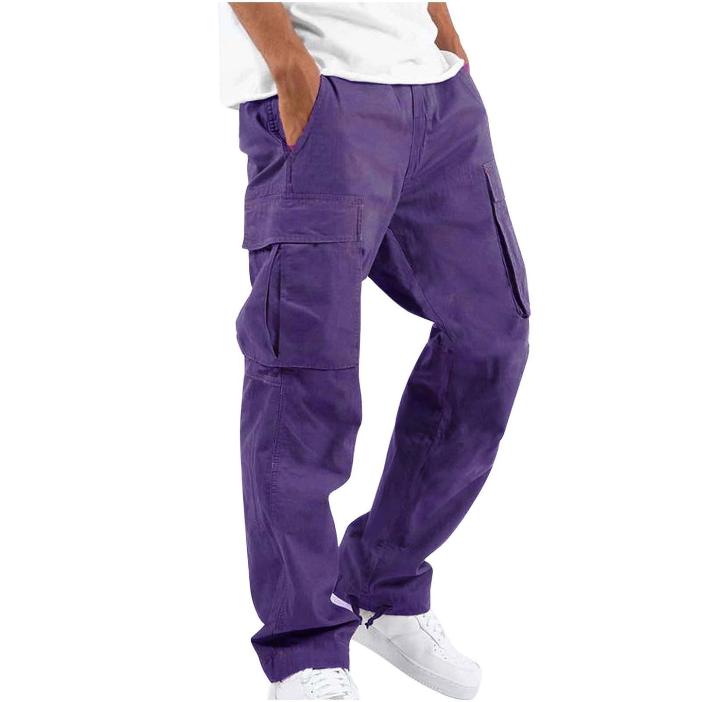 Comfortable Men's Cargo Pants Loose Fit
