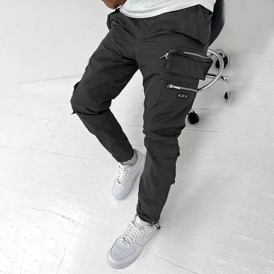 Comfortable Men's Cargo Pants With Many Pockets
