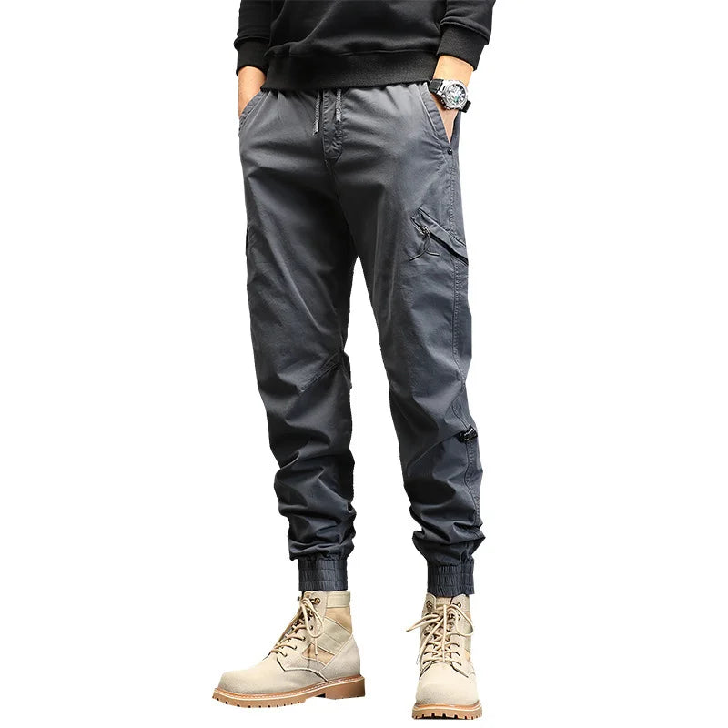 Men's Sporty Slim Fit Cargo Pants