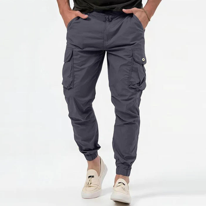 Comfortable Men's Cargo Pants With Many Pockets