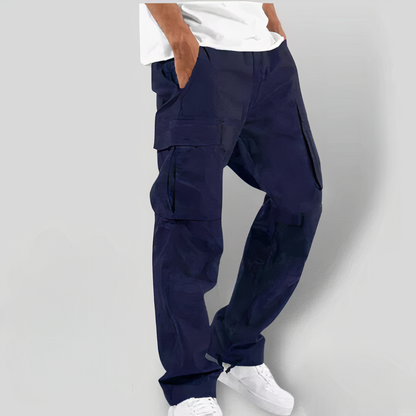 Comfortable Men's Loose Fit Pants with Pockets