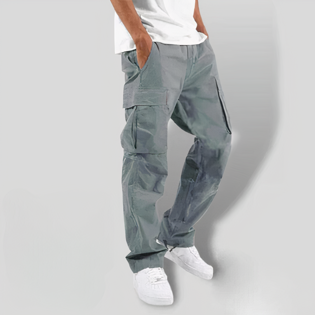 Comfortable Men's Loose Fit Pants with Pockets