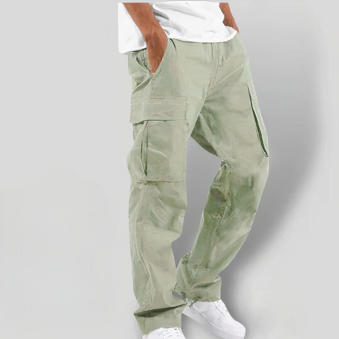 Comfortable Men's Loose Fit Pants with Pockets
