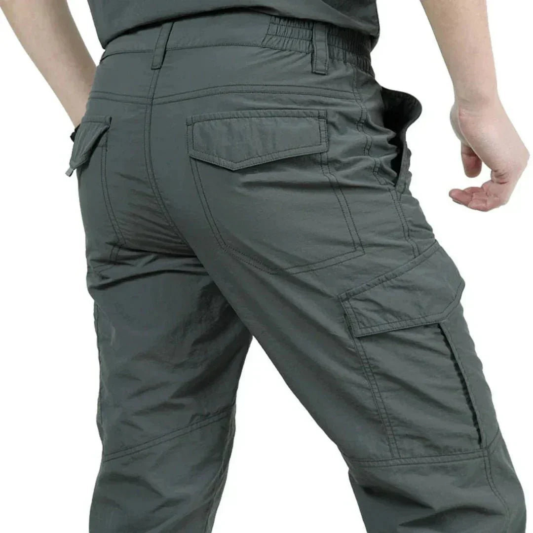 Herren Cargohose Freizeit Bequem - IdealeKleiden