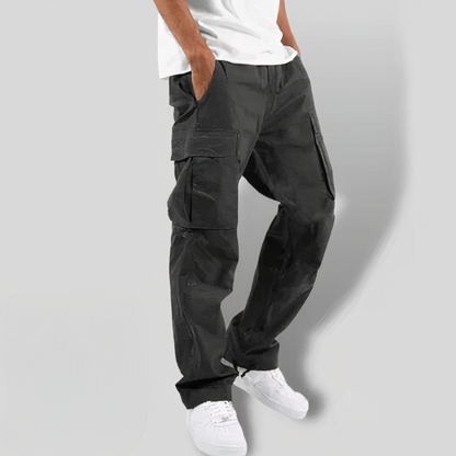 Bequeme Herren Cargohose Casual Lockeres Bein - IdealeKleiden