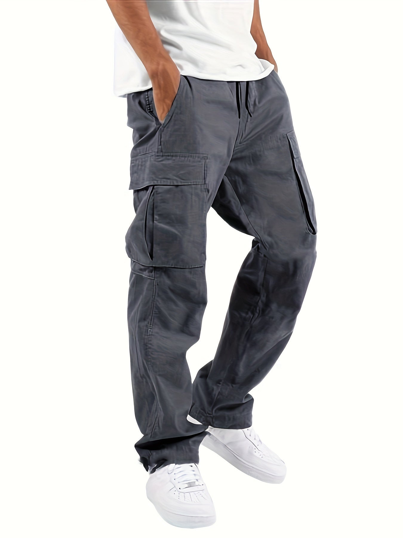 Men's Cargo Pants Comfortable Loose Fit