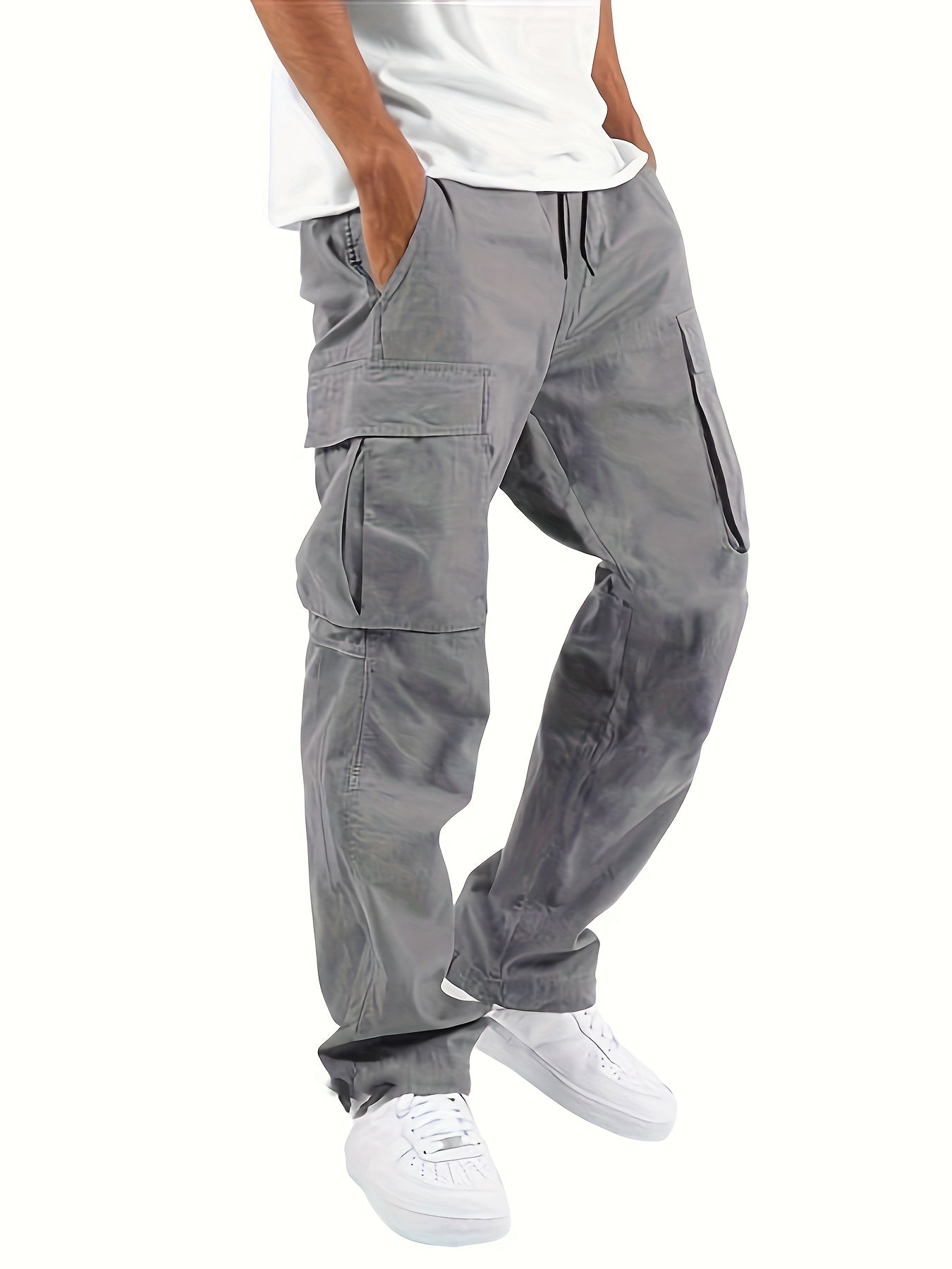 Men's Cargo Pants Comfortable Loose Fit