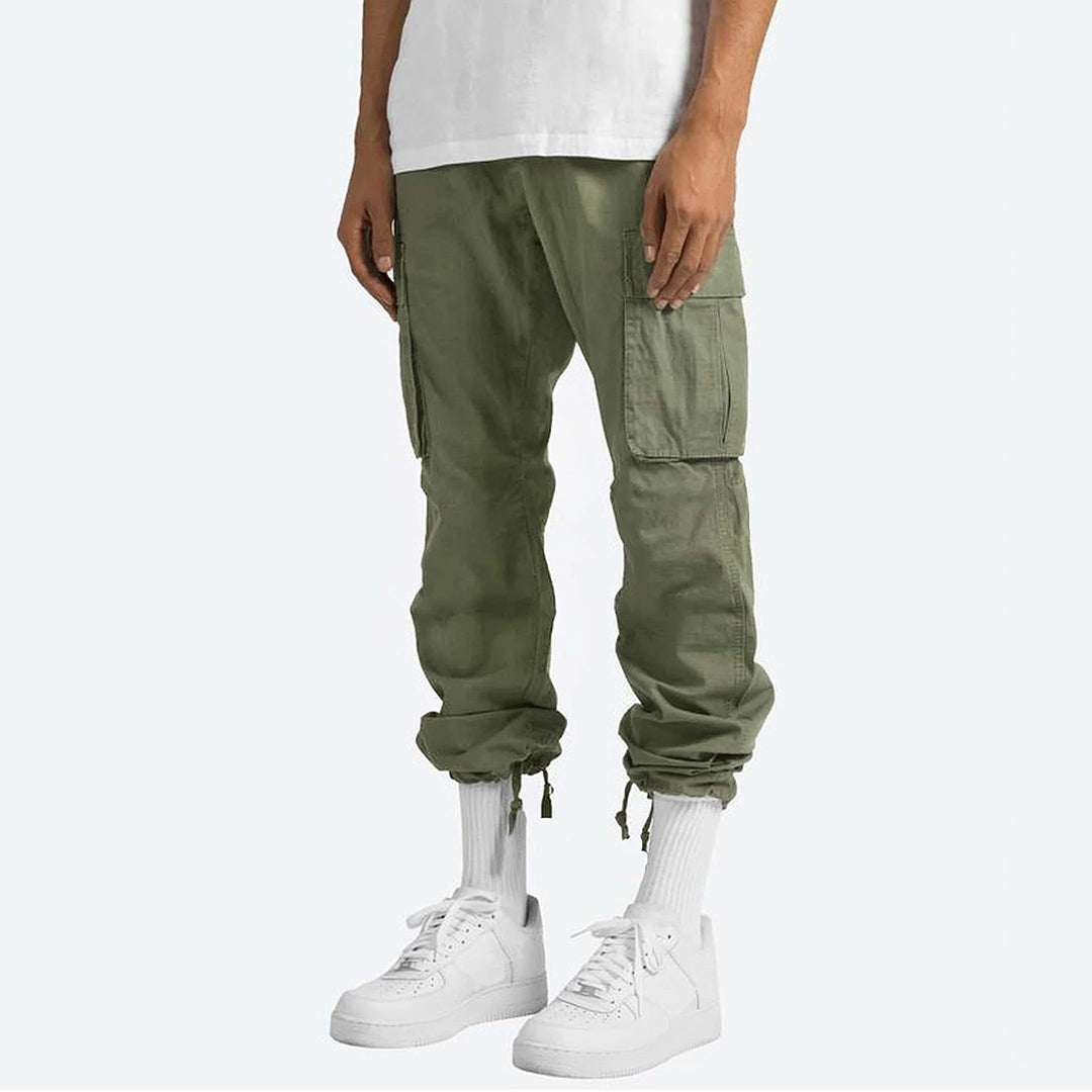 Comfortable Men's Cargo Pants Straight Fit