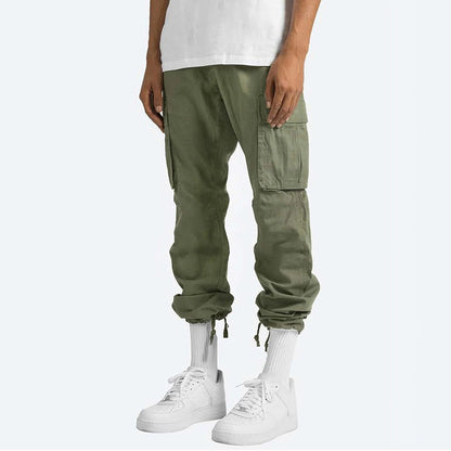 Comfortable Men's Cargo Pants Straight Fit