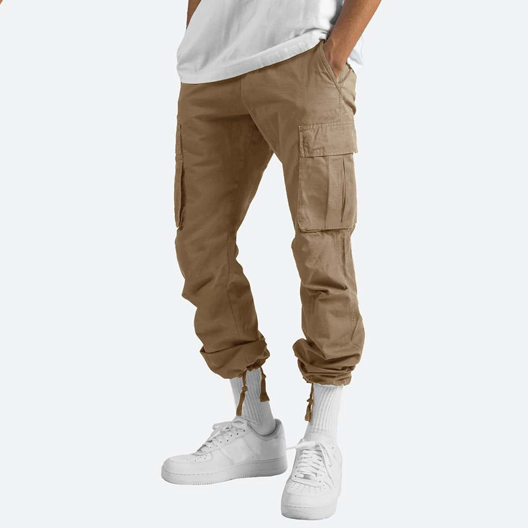 Comfortable Men's Cargo Pants Straight Fit