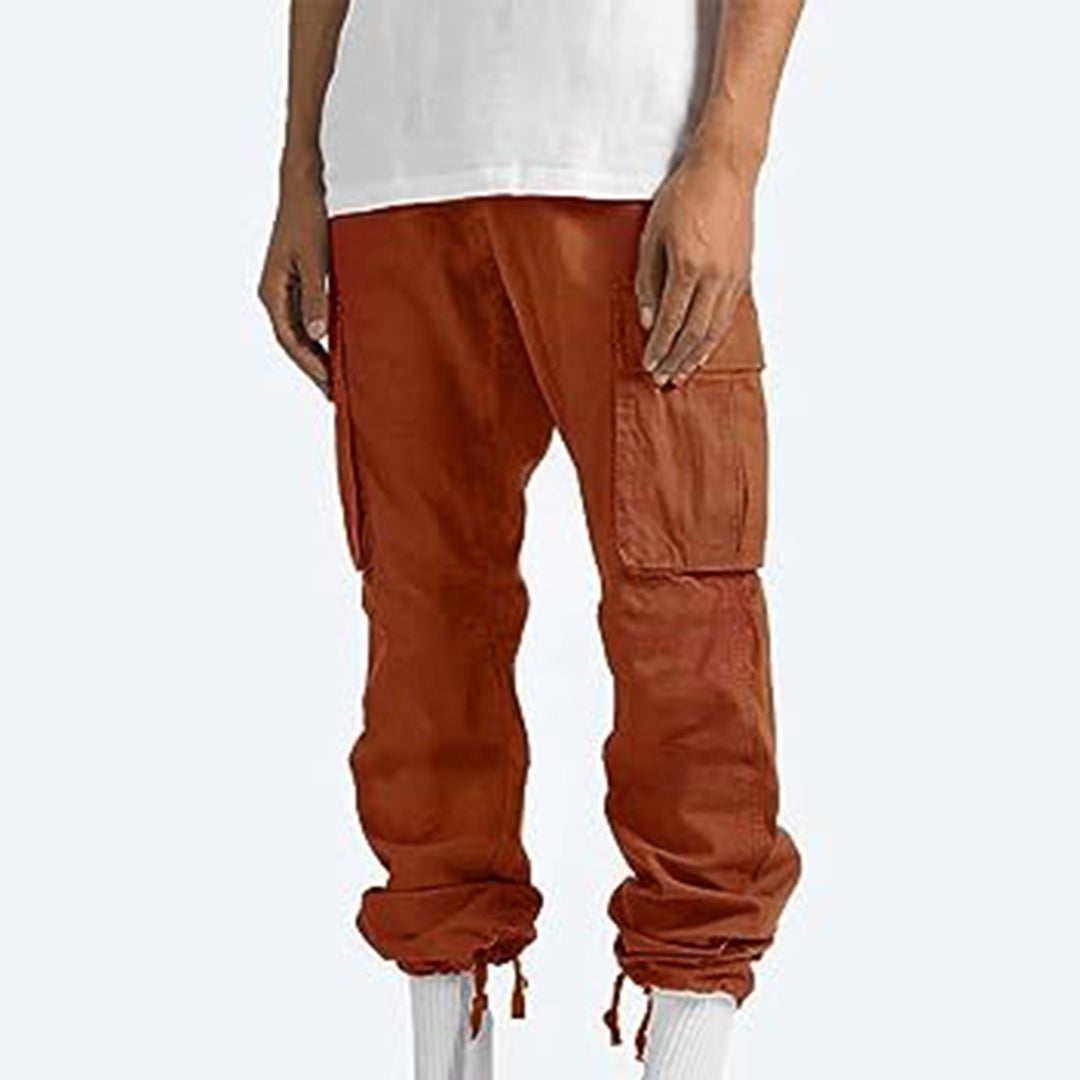 Comfortable Men's Cargo Pants Straight Fit
