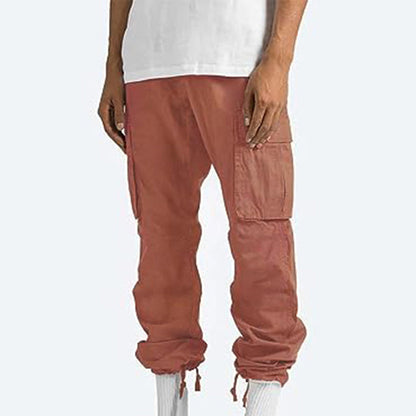 Comfortable Men's Cargo Pants Straight Fit