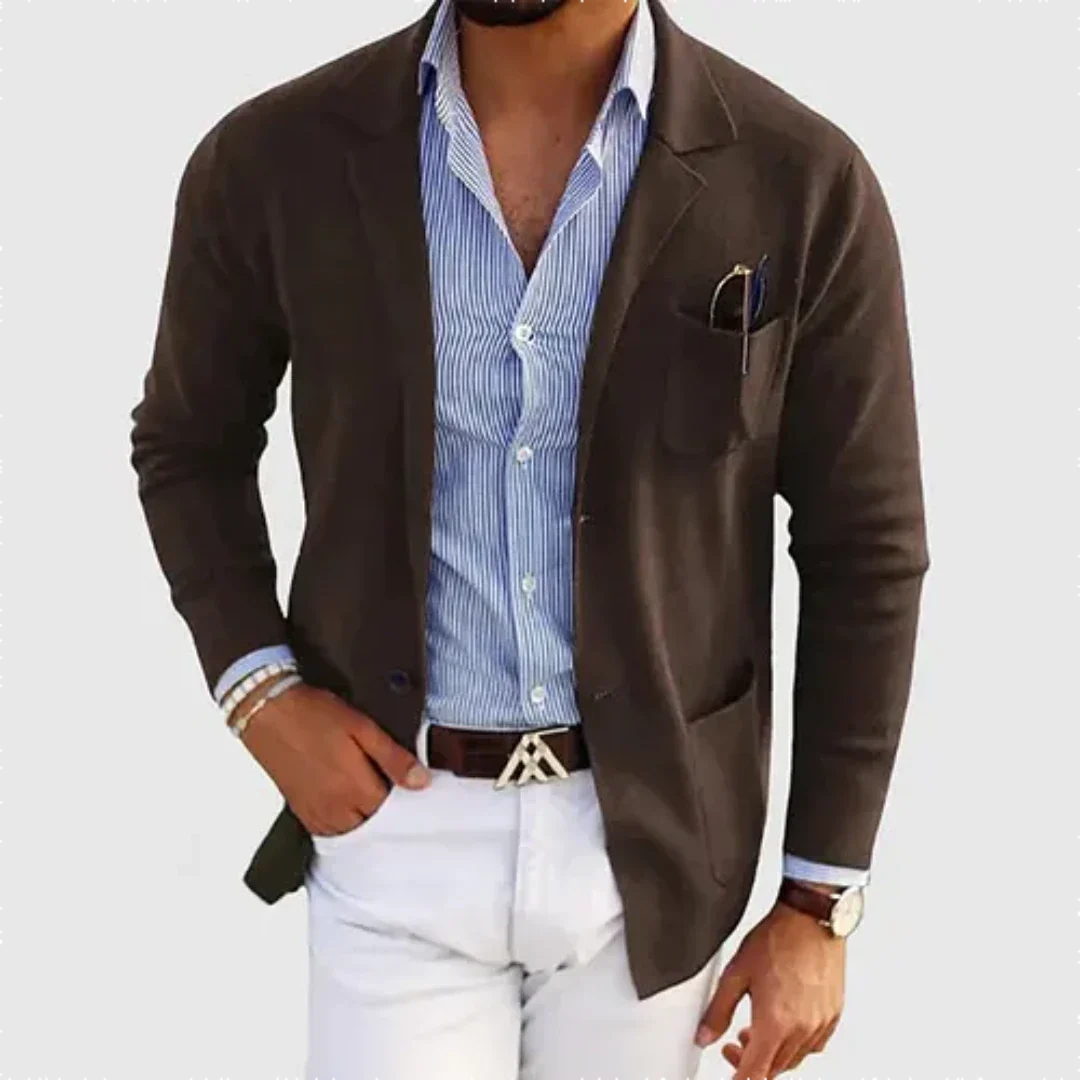 Stylish Men's Blazer Casual Look