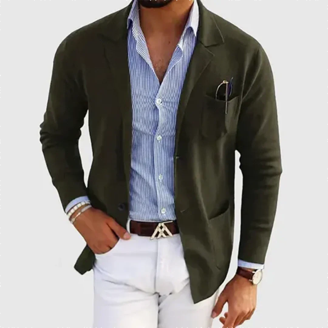 Stylish Men's Blazer Casual Look