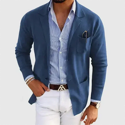 Stilvolle Herren Blazer Freizeitlook - IdealeKleiden
