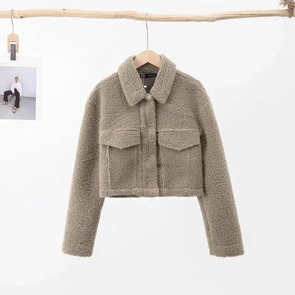 Stylish Short Jacket Warm and Comfortable