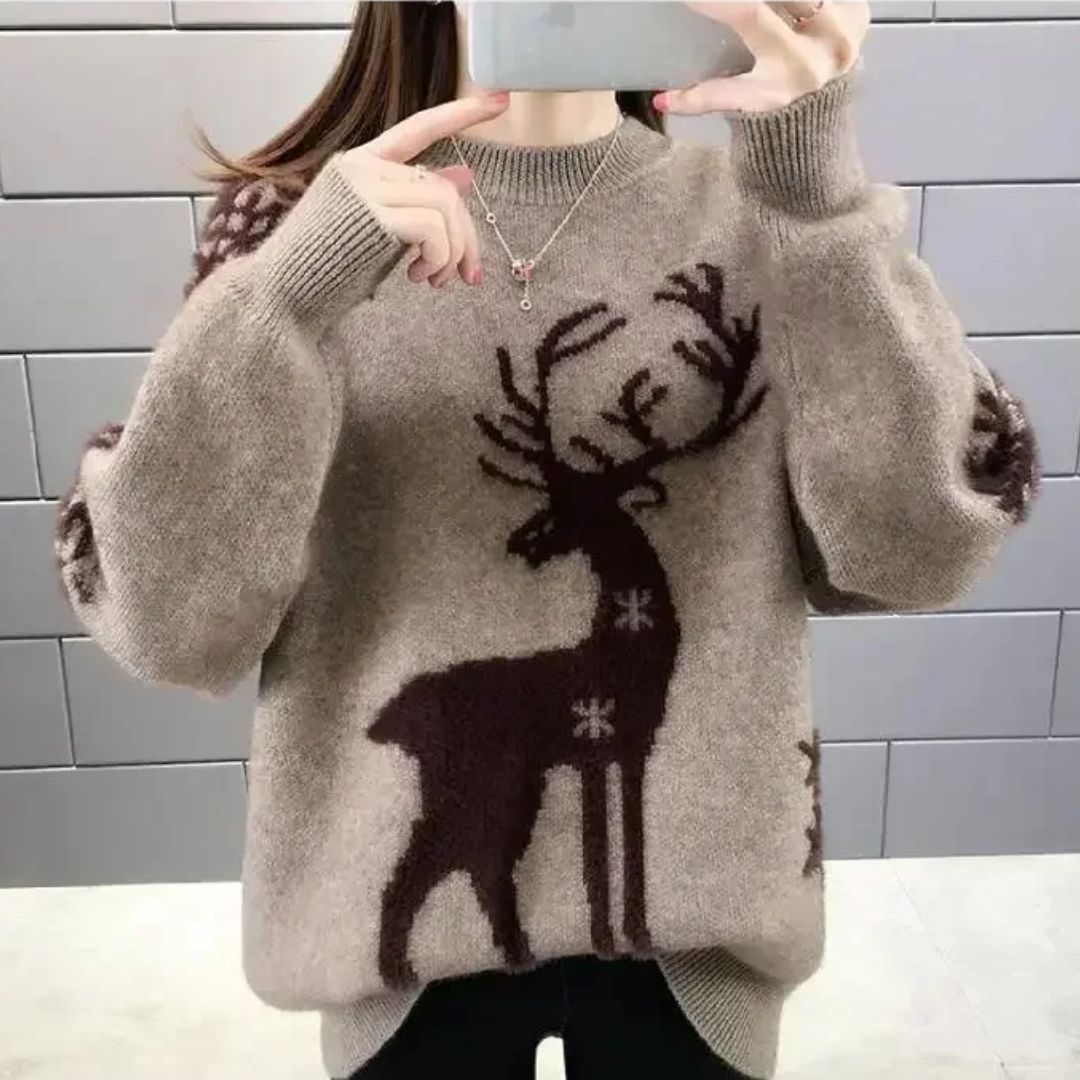 Women's Festive Warm Christmas Sweaters